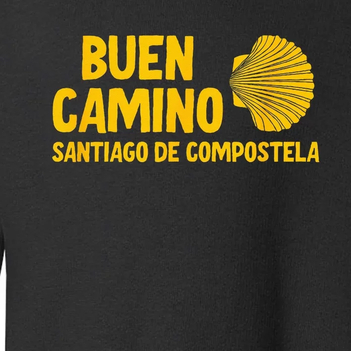 Buen Camino De Santiago De Compostela Toddler Sweatshirt