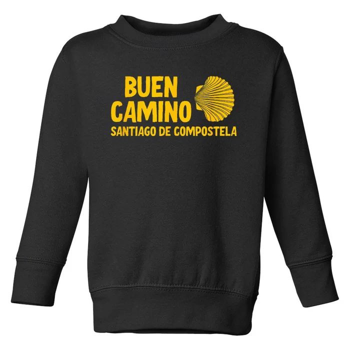 Buen Camino De Santiago De Compostela Toddler Sweatshirt