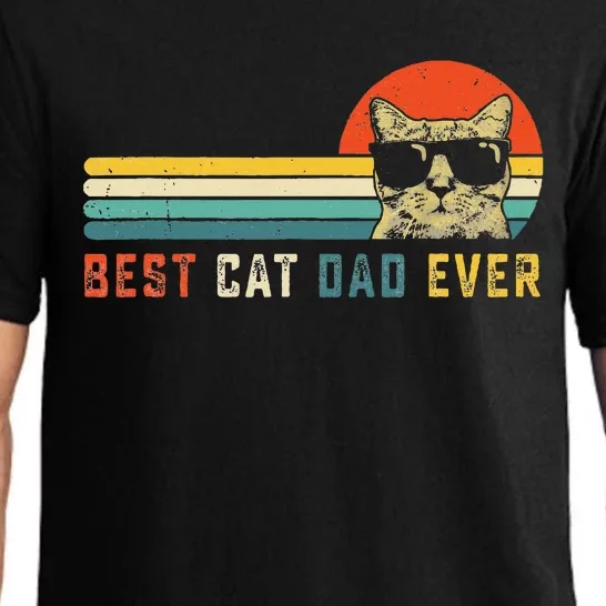 Best Cat Dad Ever FatherS Day Gift Cat Daddy Pajama Set