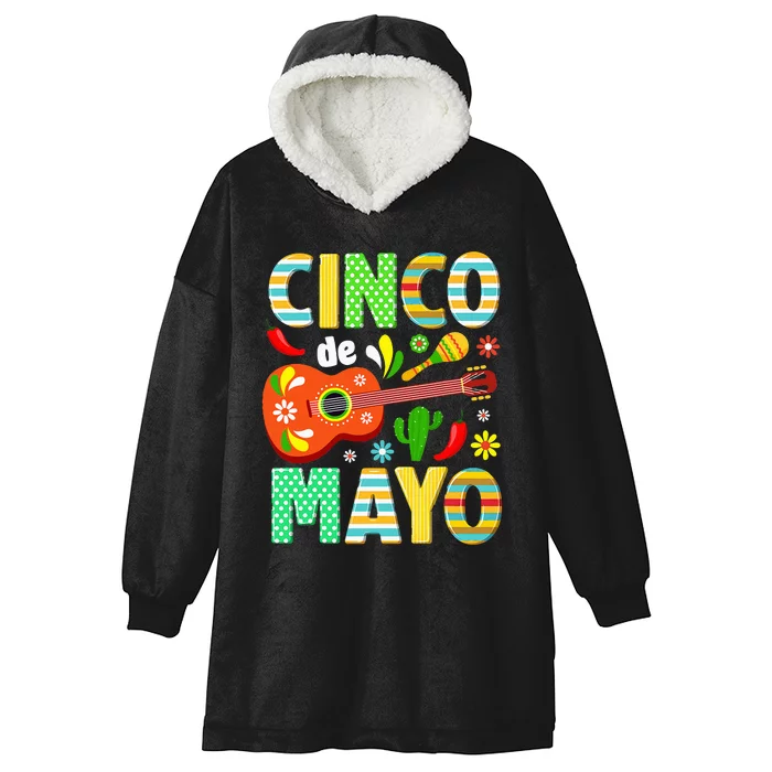 Boy Cinco De Mayo Mexican Fiesta Hooded Wearable Blanket