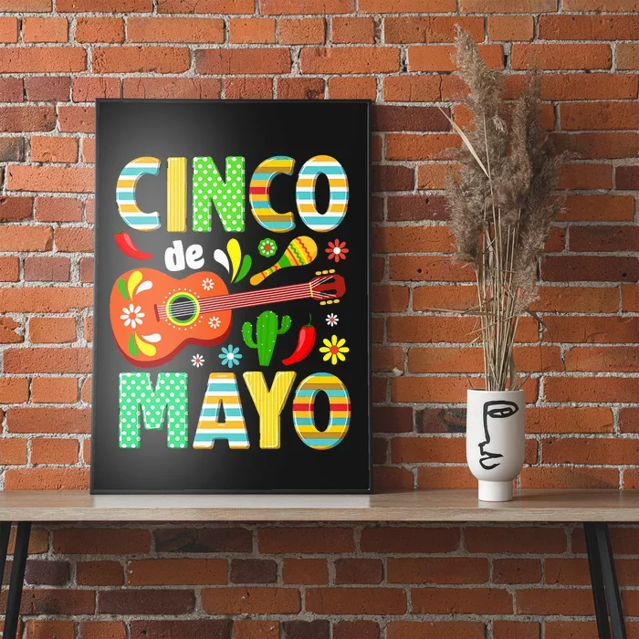 Boy Cinco De Mayo Mexican Fiesta Poster