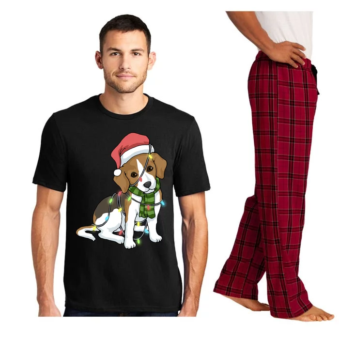 Beagle Christmas Decoration Gift Pajama Set