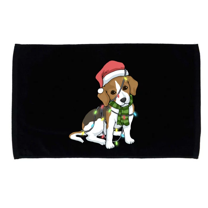 Beagle Christmas Decoration Gift Microfiber Hand Towel