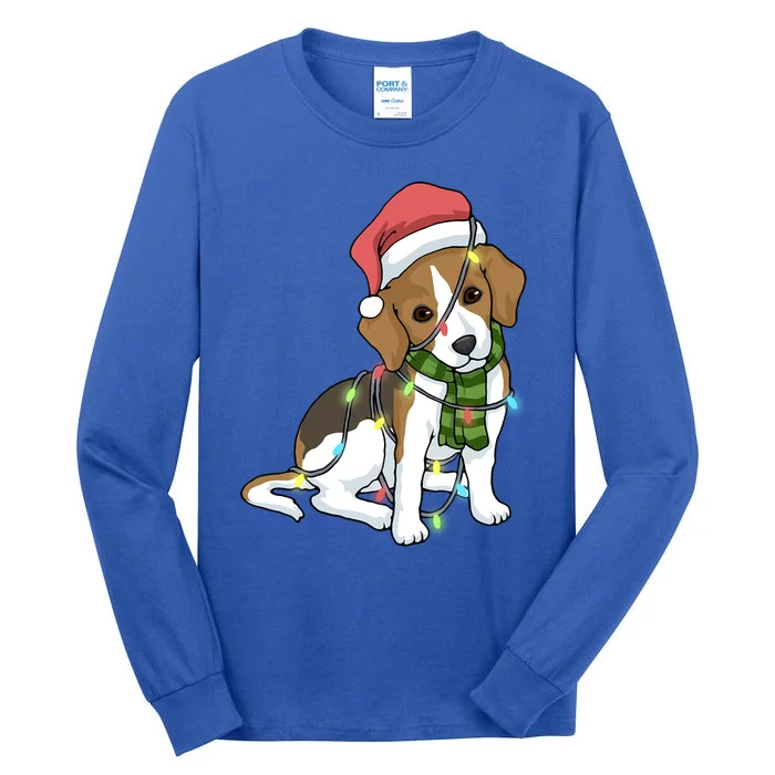 Beagle Christmas Decoration Gift Tall Long Sleeve T-Shirt