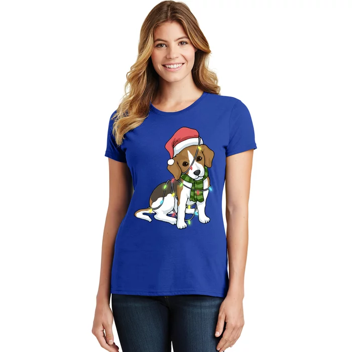 Beagle Christmas Decoration Gift Women's T-Shirt