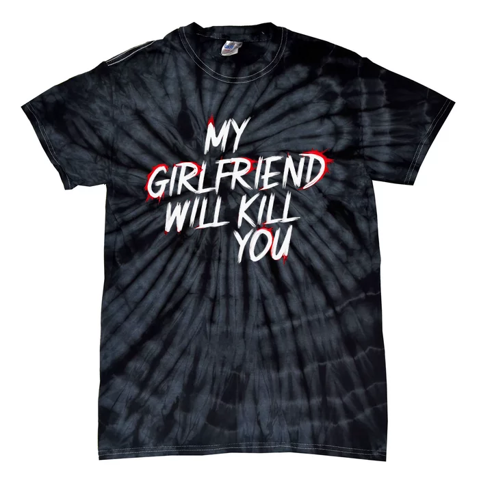 Boyfriend Couple Dating ValentineS Valentines Day Tie-Dye T-Shirt