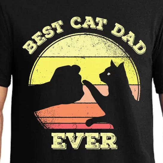 Best Cat Dad Ever Cute Cat Lover Pajama Set