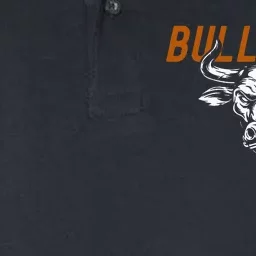 Bull City Durham Nc 919 North Carolina Bull Head Softstyle Adult Sport Polo