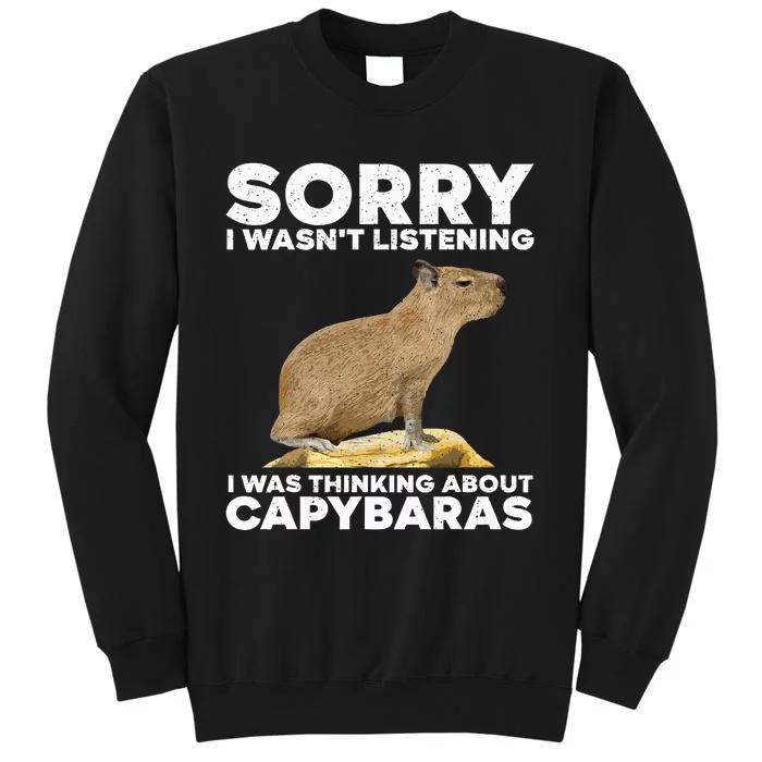 Best Capybara Design For Pet Rodent Capybara Sweatshirt