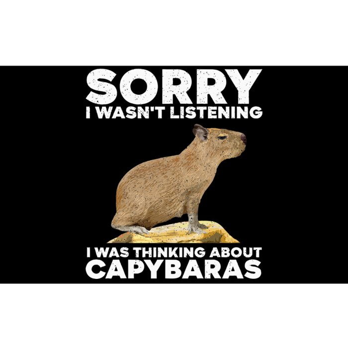 Best Capybara Design For Pet Rodent Capybara Bumper Sticker