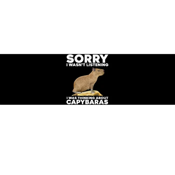 Best Capybara Design For Pet Rodent Capybara Bumper Sticker