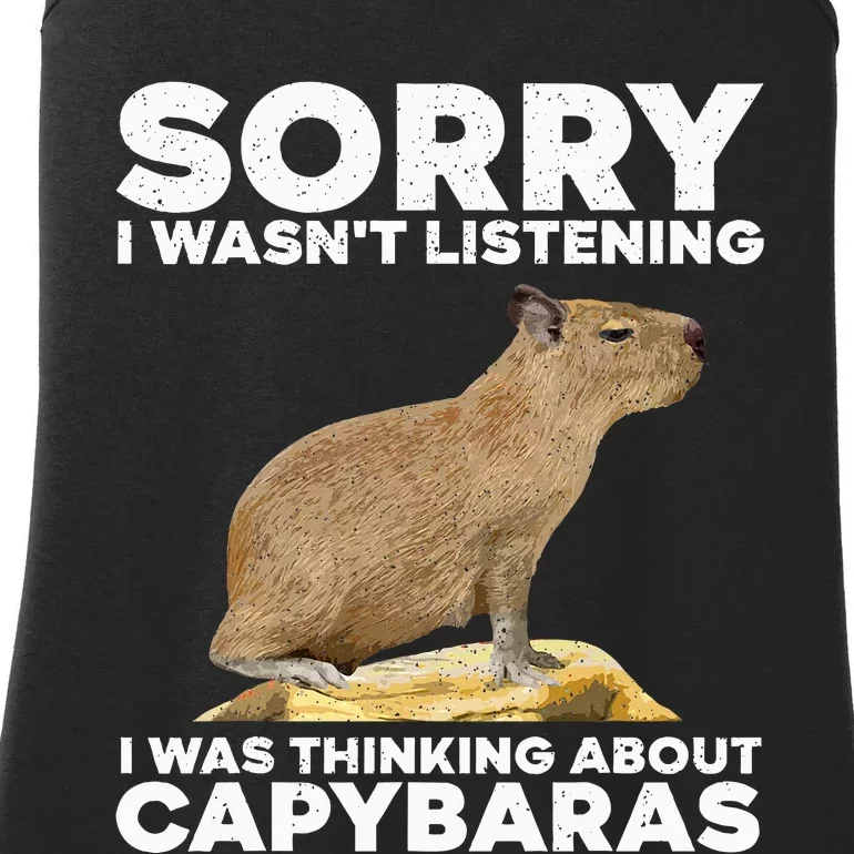 Best Capybara Design For Pet Rodent Capybara Ladies Essential Tank