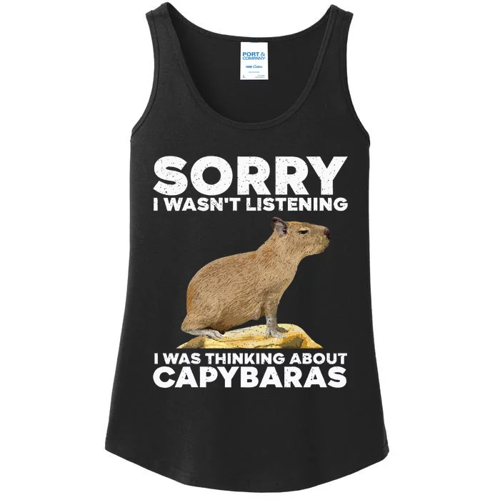 Best Capybara Design For Pet Rodent Capybara Ladies Essential Tank