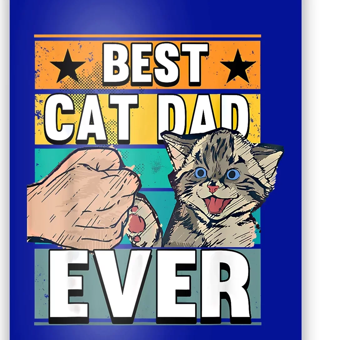 Best Cat Dad Ever Cats Father Fathers Day Cool Gift Poster