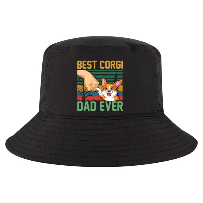 Best Corgi Dad Ever Cool Comfort Performance Bucket Hat