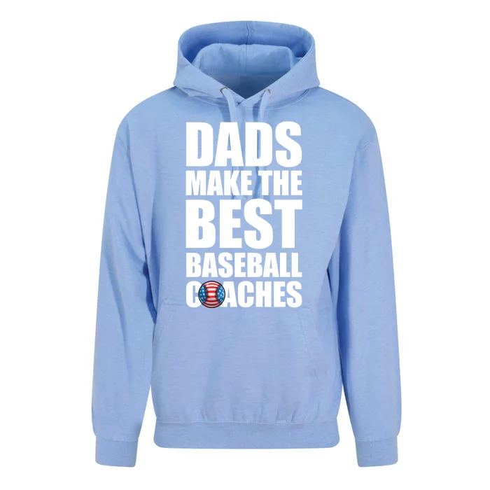 Baseball Coach Dad American Flag Baseball Practice Cool Gift Unisex Surf Hoodie