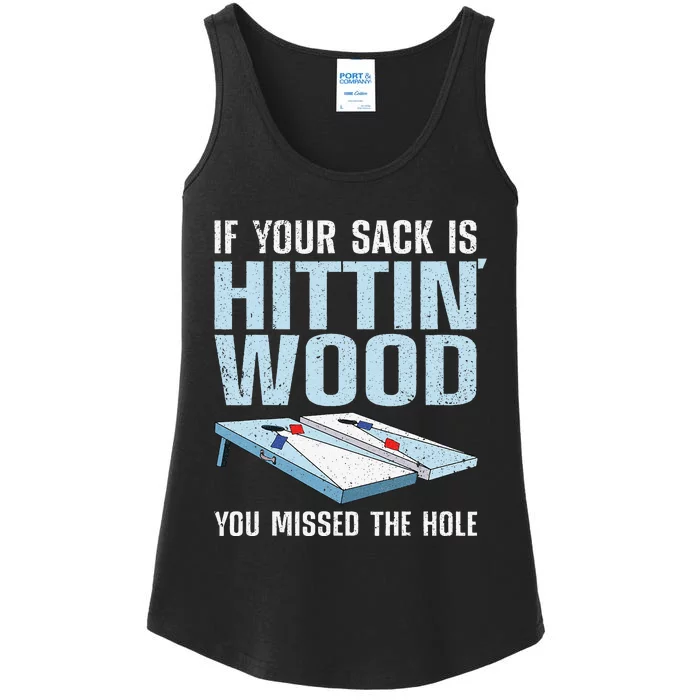 Best Cornhole Design For Women Bean Bag Cornhole Lover Ladies Essential Tank