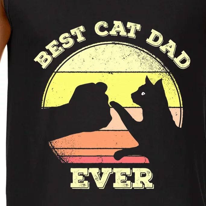 Best Cat Dad Ever Cute Cat Lover Funny Comfort Colors® Tank Top