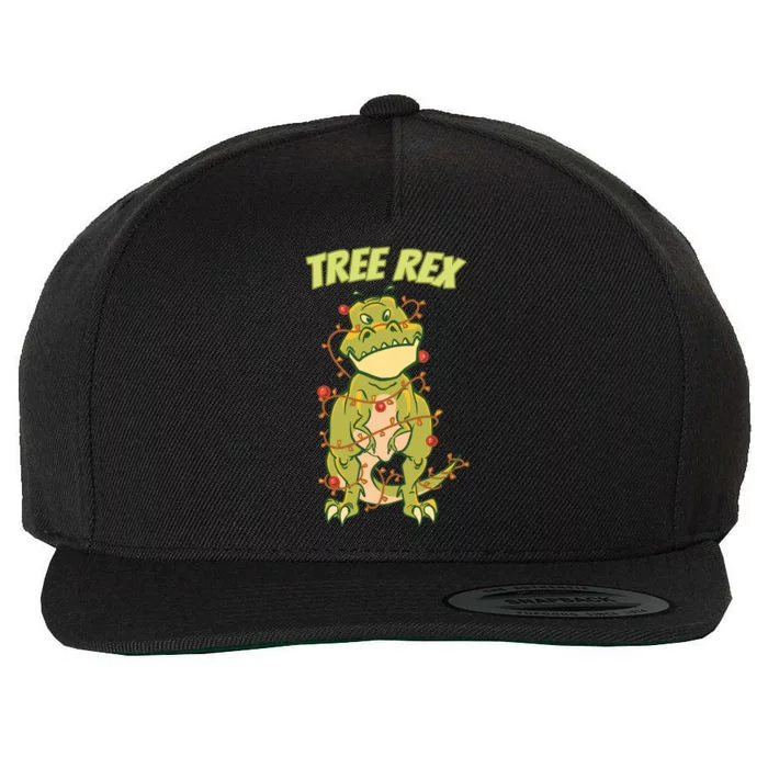 Best Christmas Designs For Dinosaur Lovers Tree Rex Trex Great Gift Wool Snapback Cap