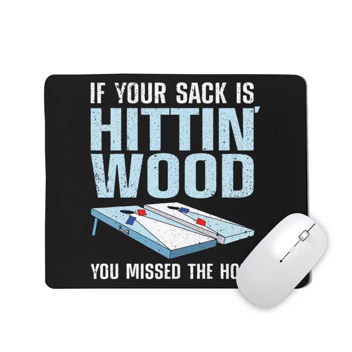 Best Cornhole Design Bean Bag Cornhole Lover Mousepad