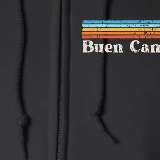 Buen Camino De Santiago De Compostela Full Zip Hoodie