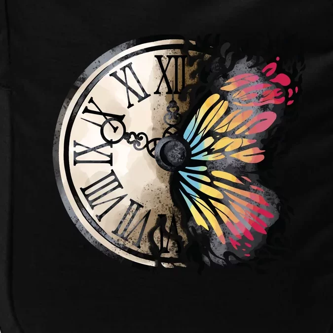 Butterfly Clock Design Impact Tech Backpack