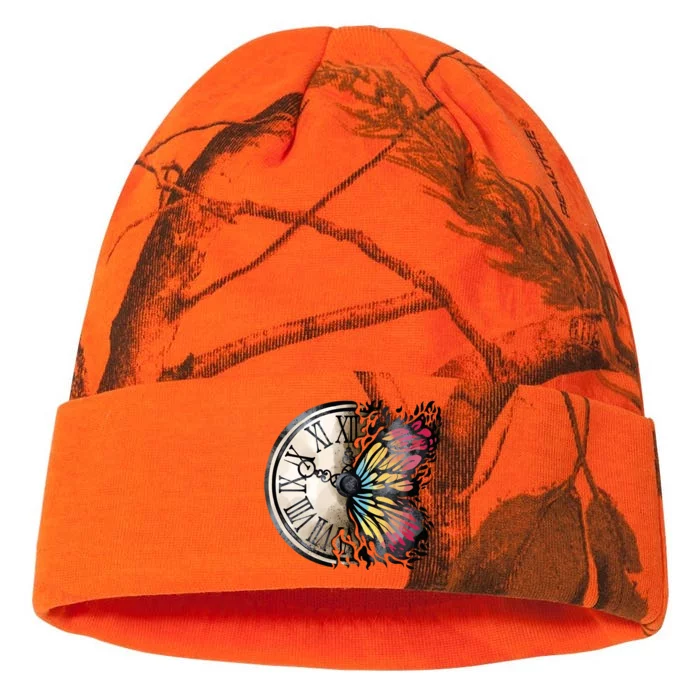 Butterfly Clock Design Kati - 12in Camo Beanie