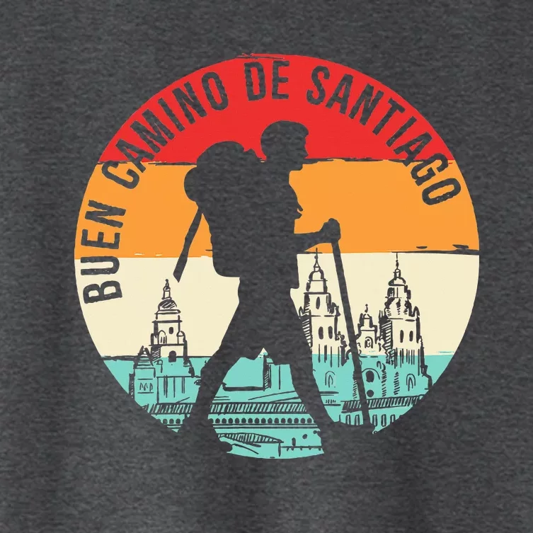 Buen Camino De Santiago De Compostela Women's Crop Top Tee