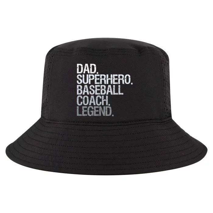 Baseball Coach Dad Cool Comfort Performance Bucket Hat