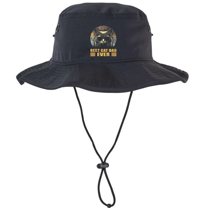 Best Cat Dad Ever FatherS Day Legacy Cool Fit Booney Bucket Hat