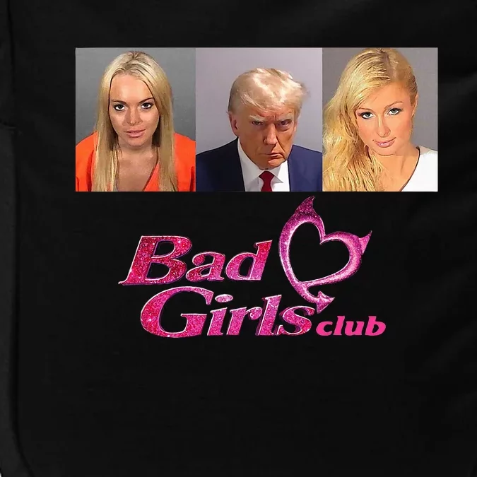 Bad Club Donald Trump Mug Shot Impact Tech Backpack