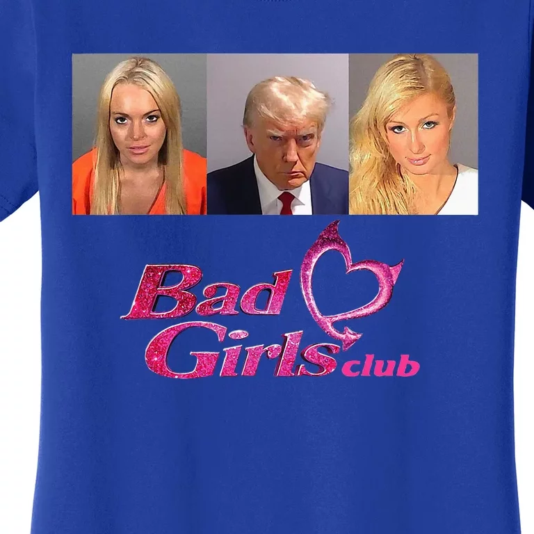 Bad Club Donald Trump Mug Shot Women's T-Shirt