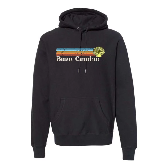 Buen Camino De Santiago De Compostela Premium Hoodie