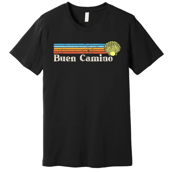 Buen Camino De Santiago De Compostela Premium T-Shirt