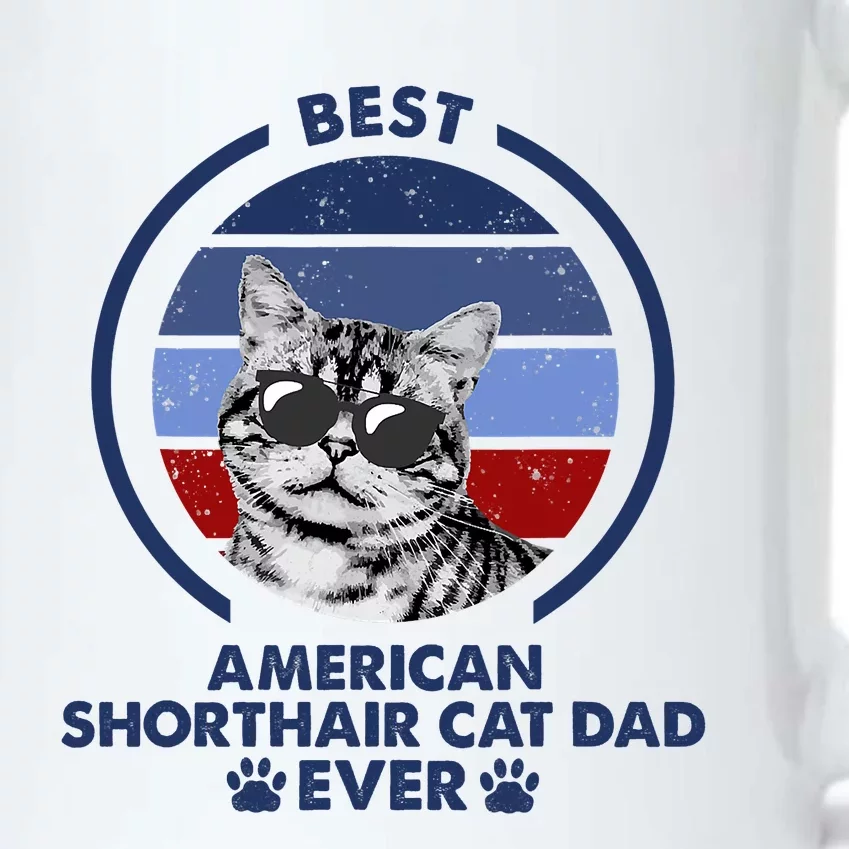 Best Cat Dad Ever American Shorthair Cat Black Color Changing Mug