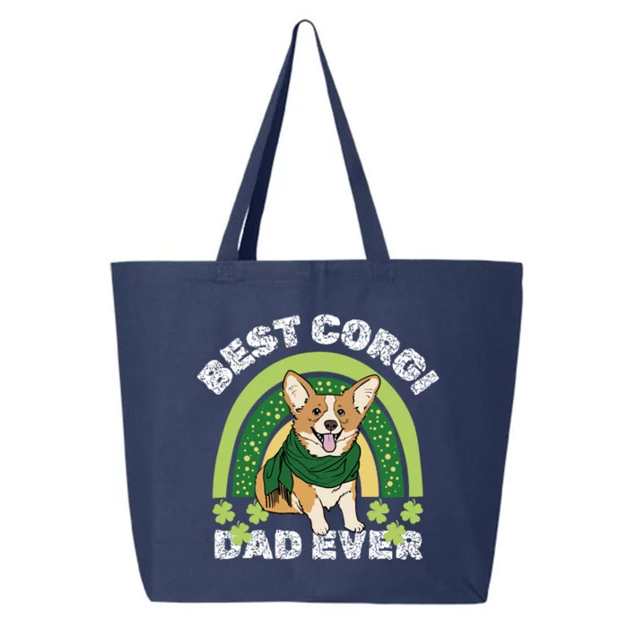 Best Corgi Dog Dad Father Papa Ever Puppy Funny 25L Jumbo Tote