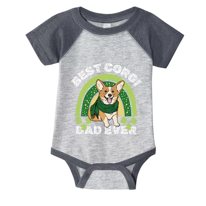 Best Corgi Dog Dad Father Papa Ever Puppy Funny Infant Baby Jersey Bodysuit