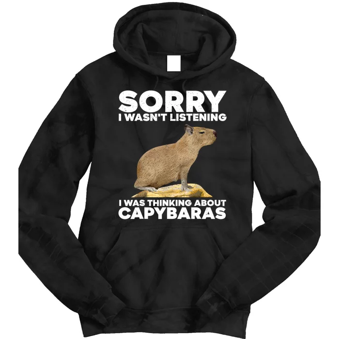 Best Capybara Design Pet Rodent Capybara Tie Dye Hoodie