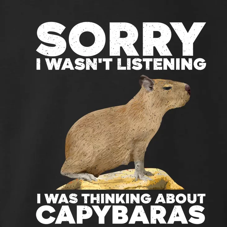 Best Capybara Design Pet Rodent Capybara Toddler Hoodie