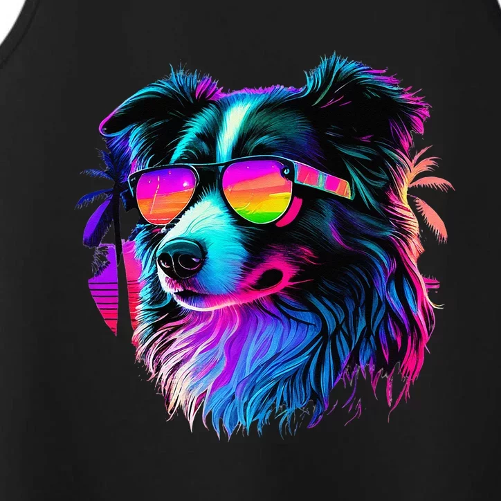 Border Collie Dogs Border Collies Performance Tank