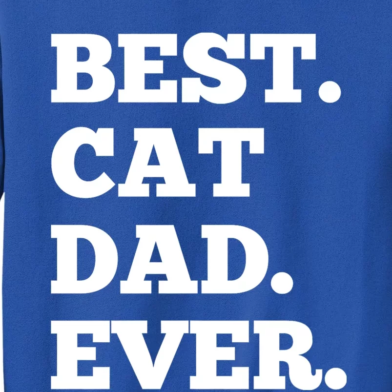 Best Cat Dad Ever Daddy Fathers Day Gift Sweatshirt