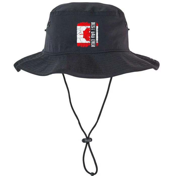 Best Canadian Dad Ever Canada Daddy Fathers Day Gift Legacy Cool Fit Booney Bucket Hat