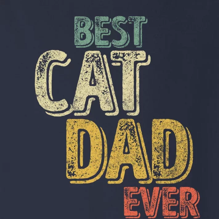 Best Cat Dad Ever Funny Christmas Gift Toddler Long Sleeve Shirt