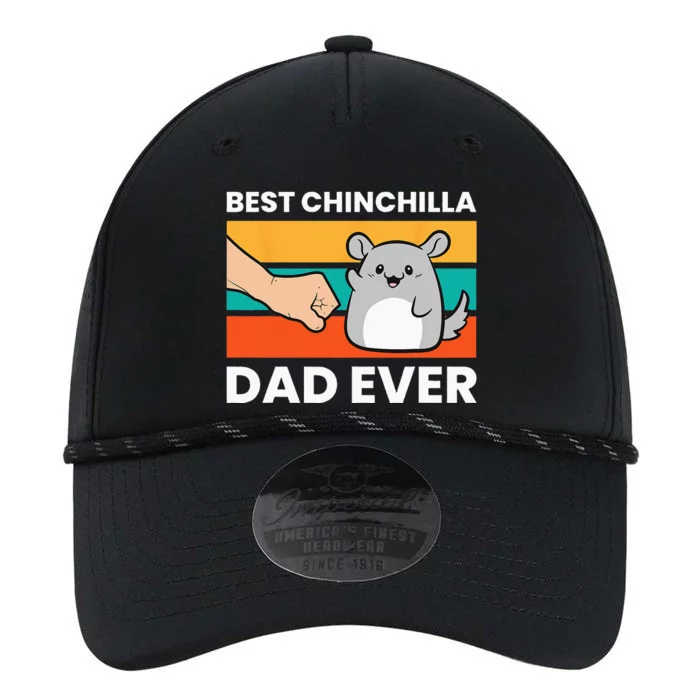 Best Chinchilla Dad Ever Funny Pet Chinchilla Performance The Dyno Cap