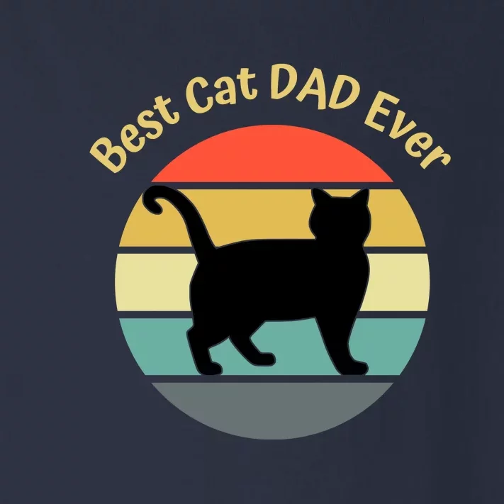 Best Cat Dad Ever Toddler Long Sleeve Shirt