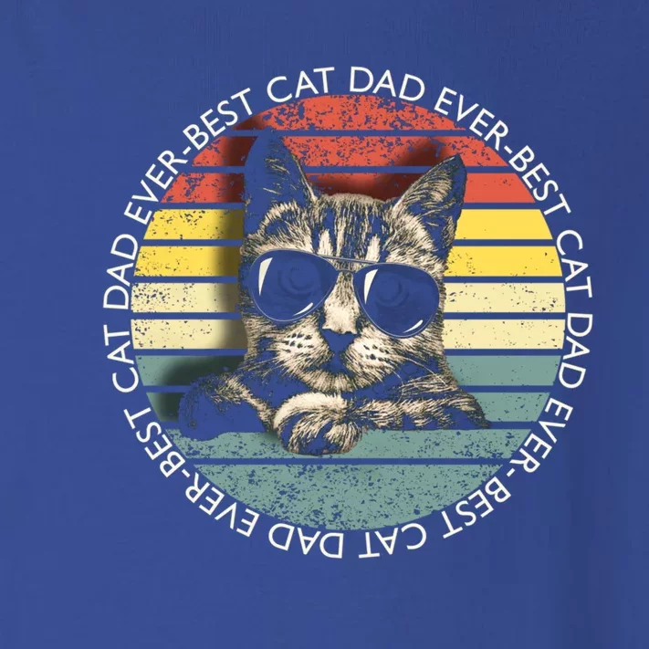 Best Cat Dad Ever Gift Toddler Long Sleeve Shirt