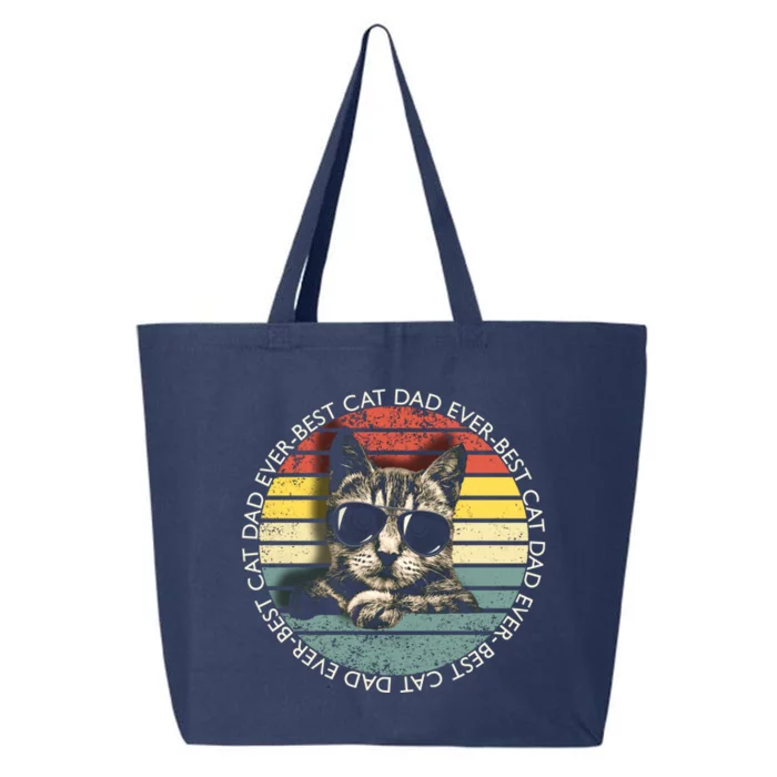 Best Cat Dad Ever Gift 25L Jumbo Tote