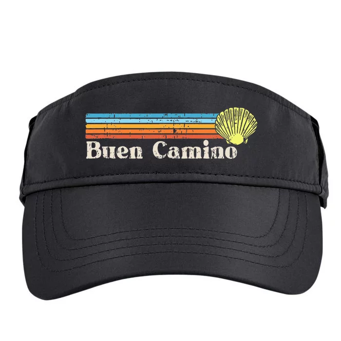 Buen Camino De Santiago De Compostela Adult Drive Performance Visor