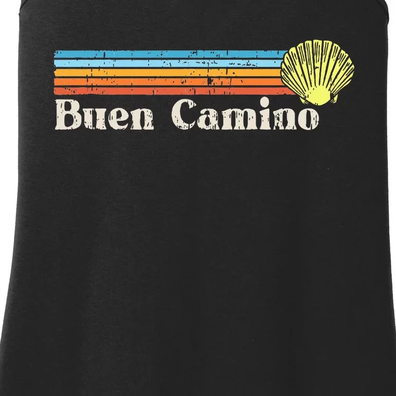 Buen Camino De Santiago De Compostela Ladies Essential Tank