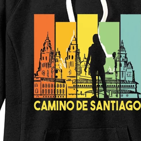 Buen Camino De Santiago De Compostela Women's Fleece Hoodie